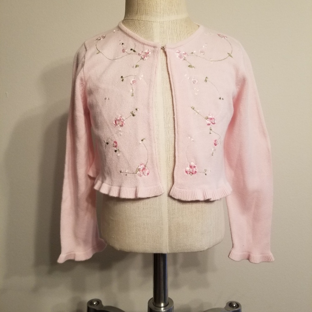 Cinderella Cardigan Ruffle Sweater